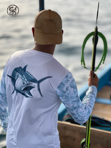 Sudadera con capucha de pesca de manga larga con protección UV personalizada de alta calidad, sublimación solar, ropa de pesca, camisa de pesca de secado rápido - Product Image 6