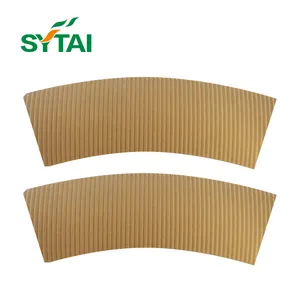 PE Coated Paper Cup Fan Bottom Paper For Making Ripple Wall/single Wall Paper Cups