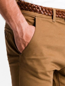 Pantalones Casuales de Algodón de Alta Calidad para Hombre, Pantalones Deportivos Personalizados al por Mayor, Chinos de Lona Antiarrugas, de Secado Rápido, Ecológicos y Ligeros - Product Image 3
