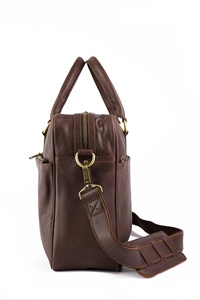 Hot Selling Vintage Genuine Leather <b>Laptop</b> Messenger <b>Bag</b> Designer Men's <b>Bag</b> Wholesale LPG-0146 - Product Image 3