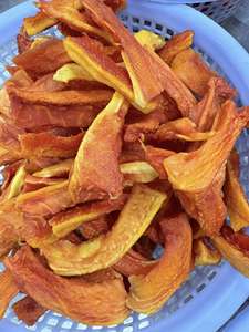 Cubos de papaya secos suaves de Vietnam, fruta tropical masticable dulce para mezclar aperitivos o decoración de helados - Product Image 5