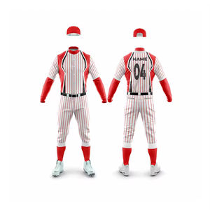 Venta al por mayor de alta calidad de encargo del uniforme de béisbol americano Ml. BB Jerseys diseño transpirable camisas de béisbol ZOHAN CREATIONS - Product Image 1