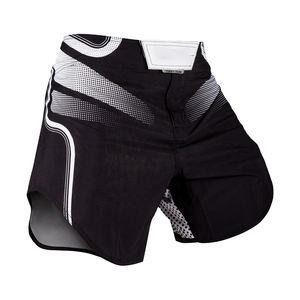 Pantalones cortos MMA profesionales personalizados, ropa deportiva elástica para entrenamiento y lucha de artes marciales mixtas, diseño de sublimación personalizado - Product Image 1