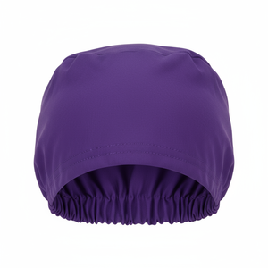 Bonnet chirurgical en coton avec logo personnalisé en gros avec queue de cheval bonnet de gommage d'infirmière doublé de satin pour médecin infirmière chapeau médical taille réglable - Product Image 6