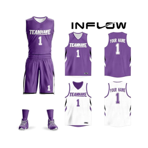 Diseño único de alta calidad uniforme de Baloncesto de los hombres de secado rápido al por mayor ropa deportiva uniforme de baloncesto camiseta de baloncesto - Product Image 4