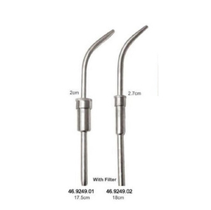 Instrument de rasage osseux pour implants dentaires, outil en acier inoxydable, collecteur chirurgical droit et incurvé au choix, collecteur osseux - Product Image 1