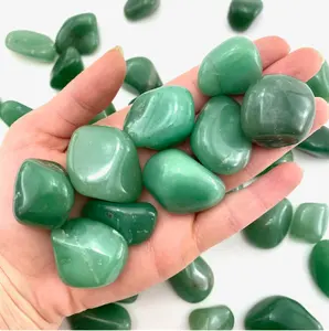Piedra Natural de Aventurina verde, cristal de alif y ágata, la mejor calidad, gran oferta