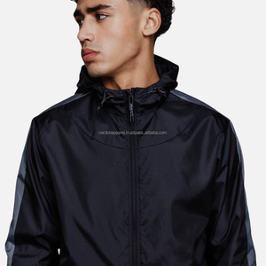 Nardon Apparel Venta al por mayor Logotipo personalizado Chaqueta impermeable con cremallera Chaqueta cortavientos personalizada Chaqueta de invierno para hombres Invierno 2025 - Product Image 5