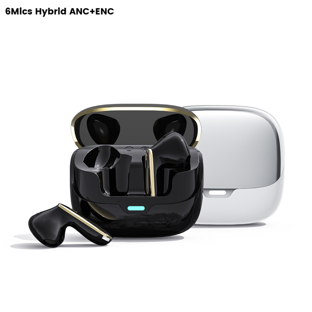 J12Plus for BT 5.4 Earbuds 50H ANC Noise Cancellation HD Call IPX5 Waterproof Wireless Earphones with JL Chipset