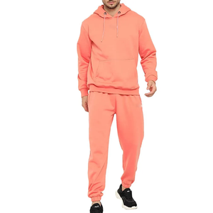 Conjunto Deportivo Personalizado OEM para Hombre, Pantalones Deportivos Ajustados y Sudadera con Capucha, Chándal de Algodón Grueso, Traje Deportivo para Correr, Características de Maternidad - Product Image 2