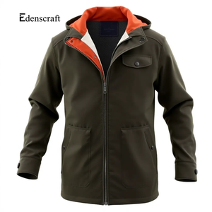 เสื้อแจ็คเก็ตกันหนาวหุ้มฉนวนกันความร้อนรุ่นเฮฟวีเวตของผู้ชายเสื้อโค้ทผ้าใบคุณภาพสูงเสื้อโค้ทปักลายสตรีทแวร์สวมใส่สบายป้องกันความสบายสำหรับสภาพอากาศหนาวเย็น - Product Image 3