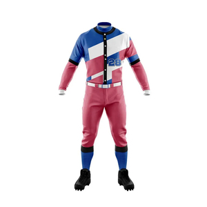 Custom Baseball Jersey Full Sublimation Print Breathable 100% Polyester Moisture Wicking Sportswear Plus Size Custom Color - Product Image 2