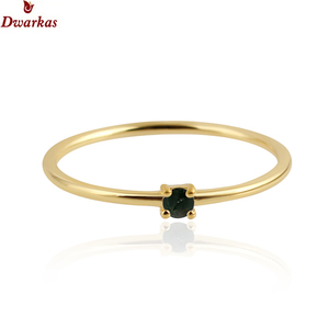 Bague en pierres précieuses opale en argent sterling 925 de conception simple classique minimaliste pour femme et fille - Product Image 4
