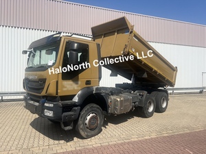 Camión Pesado Diésel Usado Iveco Trakker AD260T45W 6x6 de 2009, Mini Camión Volquete, Estándar de Emisiones Euro 5, 30t de Peso Bruto Vehicular, Cámara Trasera Izquierda - Product Image 4