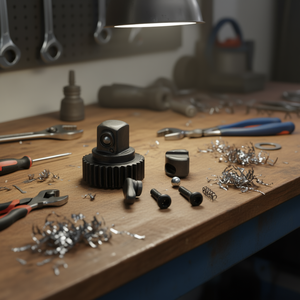 Anillo de Bloqueo con Resorte de Compresión y Rodillo de Rueda para Trinquete Hazet con Tornillos de Palanca de Cambios y Arandela de Resorte - Accesorio para Llave - Product Image 3