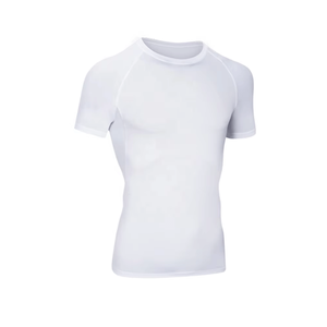 Tenue d'entraînement OEM pour le combat en salle de sport, séchage rapide, MMA Rash Guard, chemise à panneau avec ensembles courts - Product Image 2