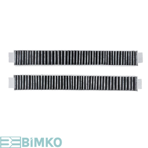 Juego de 2 pzas. de 2 pzas. DE LA BMK-CF114. Filtros de carbón activado al por mayor para campanas extractoras, filtro de carbón vegetal, repuestos de cocina DKF30 - Product Image 1