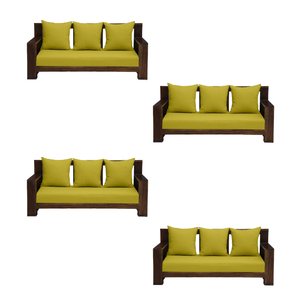 European-Style Sofa Living Room Furniture Velvet Sofa Set Modern Tufted <b>Chesterfield</b> Sofa for Hotel and Living Room - Product Image 6