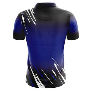 Camiseta de Golf Sublimada Personalizada para Hombre, Ecológica, de Secado Rápido, Manga Corta, Precio al por Mayor - Product Image 2