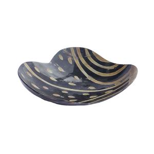 Bol de service sculpté en corne de buffle avec polissage à la main naturel, écologique, passe au lave-vaisselle, décoration d'intérieur par HF CRAFTS - Product Image 4