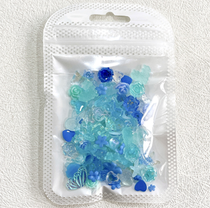 Accessoires pour ongles DIY en forme de fleur et de lune, style perle creuse, <span class=keywords><strong>rose</strong></span> mélangé, emballés en boîte, breloques de manucure pour ongles, vente chaude - Product Image 5