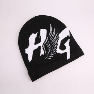 Gorros Y2K de Diseño Personalizado, Alta Demanda, MOQ Bajo, Bordado 3D, Logotipo Jacquard Personalizado, Forro de Satén, 100% Acrílico, Unisex para Adultos - Product Image 6