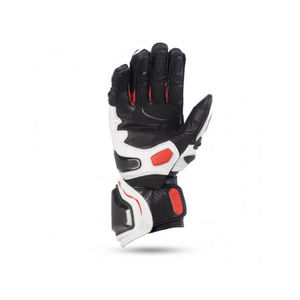 Personalizable hombres a prueba de viento impermeable de dedo completo de cuero guantes de carreras con diseño de logotipo para ciclismo al aire libre carreras de motos - Product Image 3