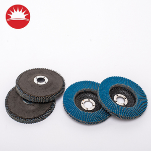 Vente directe d'usine Meuleuse d'angle Utiliser des disques <span class=keywords><strong>à</strong></span> lamelles en zircone 125 mm 40 grains pour le polissage des métaux - Product Image 3