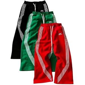 กางเกงสเวตเตอร์ผ้าฟลีซสำหรับทั้งชายและหญิง, กางเกงระบายอากาศสไตล์ลำลองลำลองไซส์ใหญ่พิเศษเหมาะสำหรับใส่ได้ทั้งชายและหญิง - Product Image 1