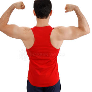 Débardeur de sport pour homme, été, 100% coton, respirant, séchage rapide, écologique, personnalisable - Product Image 3