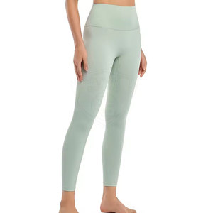 Leggings de yoga à taille élastique avec logo personnalisé, dernier design, vente en gros, légers et écologiques - Product Image 4