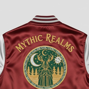 Veste universitaire en satin avec logo brodé personnalisé pour hommes Fabrication professionnelle Vêtements de rue Vestes de baseball pour hommes - Product Image 6