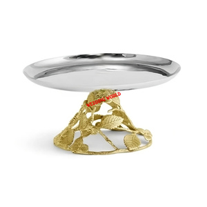 Juego de tres soportes de metal para pizza Soporte de pizza hecho a mano con recubrimiento de polvo negro Soporte de metal de lujo para pizza de alta calidad - Product Image 4