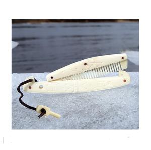 Meilleure qualité fait à la main Viking Buffalo os cheveux peigne sculpté fleur Style inde Agate naturel os tête Massage peigne commun - Product Image 1