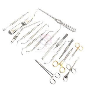 Ensemble d'instruments chirurgicaux en acier inoxydable pour la chirurgie générale, manuels, réutilisables, certifiés CE, instruments de classe I - Product Image 2