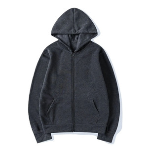 Vente chaude Prix Raisonnable ODM Boxy Fit Zipper Hoodie Plain Solid Color Full Printed Heavy Weight 400GSM Hoodie - Product Image 2