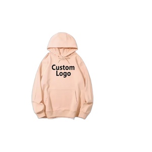 Custom Logo Print Polyester/Cotton Cartoon Lined Blank Casual Sweatshirt Hoodie Men's Fleece Embroidery Bulk Heavyweight - Product Image 4