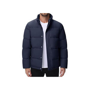 Chaqueta acolchada de burbujas con cierre de cremallera de talla grande tejido de ganchillo de punto transpirable para invierno - Product Image 6