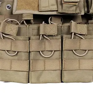 سترة تكتيكية شديدة التحمل بنظام وحدات Chaleco Tactico سترة حاملة ألواح للمقاتلين هجومية لتحميل المعدات - Product Image 4