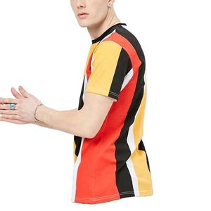 Logotipo personalizado 320gsm Heavyweight 100% algodón de gran tamaño de moda Drop Shoulder hombres camiseta multicolor - Product Image 5