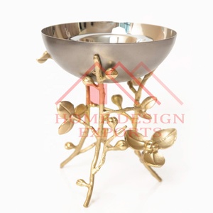 Vente en gros de bols de designer pour fêtes et événements de mariage bol de luxe pour noix et dattes et aliments secs sur pied - Product Image 4