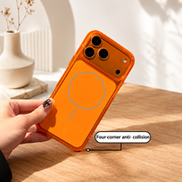 Coque de téléphone magnétique transparente en TPU et PC OEM/ODM pour iPhone 17 Pro Max, antichoc, protection de l'appareil photo, fournisseur en gros