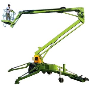 Elevador de pluma telescópico en modo de accionamiento articulado Cherry Picker usado con garantía de 3 años y capacidad de 15000kg en stock - Product Image 5