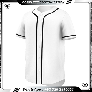 Camisetas de Béisbol Personalizadas de Alta Calidad, Logotipo, Colores y Tallas Personalizables |   Inspección de Control de Calidad del 100% para Equipos Masculinos Adultos e Individuales |   Ranum - Product Image 5