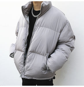 Chaqueta Casual de Lona con Capucha para Hombre, Ligera, Transpirable, Cortavientos, Diseño Cálido para Ropa Urbana, Invierno al Aire Libre - Product Image 6