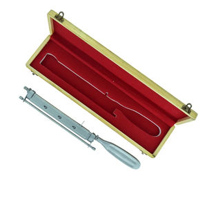 Dermatome manuel, couteau pour greffe cutanée, couteau Humby, instrument de prélèvement cutané pour greffe chirurgicale professionnelle à épaisseur variable - Product Image 6