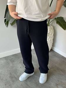 Pantalon en velours côtelé côtelé de haute qualité pour homme, taille élastique avec cordon de serrage, coupe droite, doux et décontracté, idéal pour la détente et le streetwear - Product Image 4