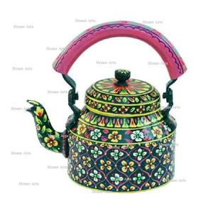 Newest Design Round Shape <b>Tea</b> <b>Kettle</b> Hammered Aluminium Coffee <b>Tea</b> <b>Kettle</b> From Manufacturer In India - Product Image 5