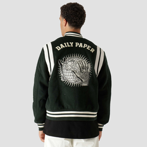 Premium Unique OEM Custom Chain Embroidered Custom Colors Custom Logo Reversible Waterproof Winter <b>Gothic</b> Vintage <b>Jacket</b> Men - Product Image 2