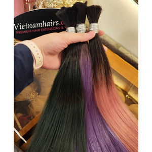 Extensiones de cabello humano vietnamita Remy virgen 100% al por mayor, recto Natural, cutícula completa, 30 pulgadas de longitud, estilo PU preadherido - Product Image 2